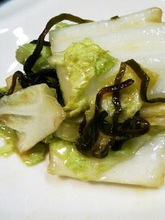 残った白菜で!簡単漬け物♪-レシピのメイン写真