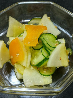 簡単副菜 つぼ漬け和え-レシピのメイン写真
