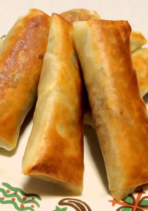 油を敷かずヘルシー♪焼き色きれいな春巻☆-レシピのメイン写真