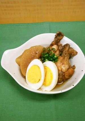圧力鍋で鶏手羽大根-レシピのメイン写真