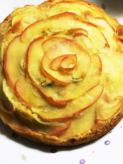 ホットケーキミックスで出来るお花のケーキ-レシピのメイン写真