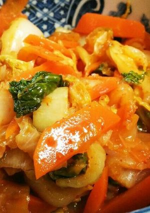 家にある物で!白菜キムチ風♪-レシピのメイン写真