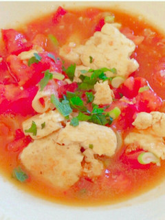 揚豆腐のトマト煮-レシピのメイン写真