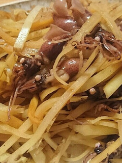 ホタルイカとじゃがいもあっさり炒め-レシピのメイン写真
