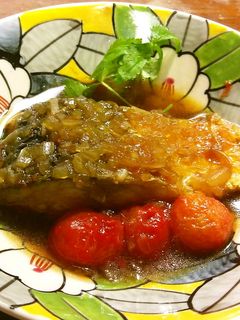 鯖の揚げ煮-レシピのメイン写真