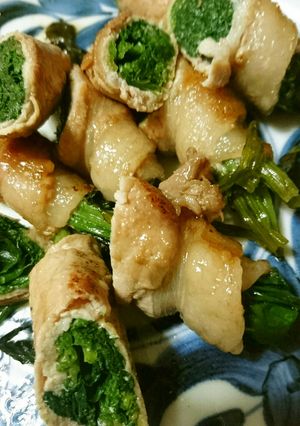ほうれん草の肉巻き生姜焼き-レシピのメイン写真
