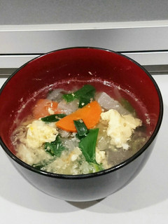 簡単!野菜と卵のガラスープ-レシピのメイン写真