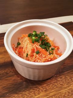 たらこ人参炒め☆春雨入り-レシピのメイン写真