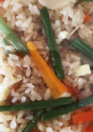 薄味でも美味しい山菜おこわ-レシピのメイン写真