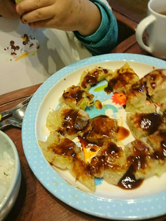 アレルギー対応夕食、お好み焼き卵小麦不用-レシピのメイン写真