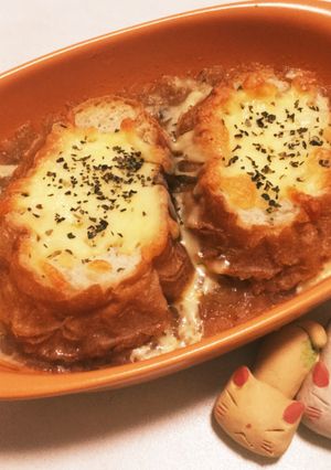 オニオン&バケットのグラタン♬-レシピのメイン写真
