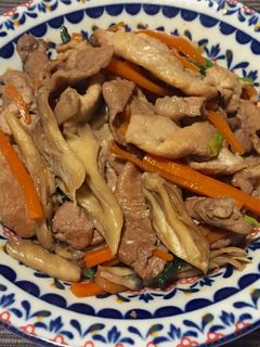 手作り焼肉のタレで!豚肉と人参の炒め物-レシピのメイン写真