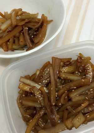 常備菜*大根の皮でしっかり味のきんぴら-レシピのメイン写真