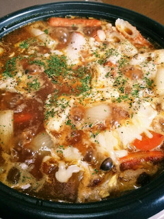 トッポギ入り☆カレー鍋-レシピのメイン写真
