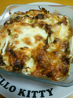 和と洋の融合☆白菜の肉味噌チーズ焼き-レシピのメイン写真
