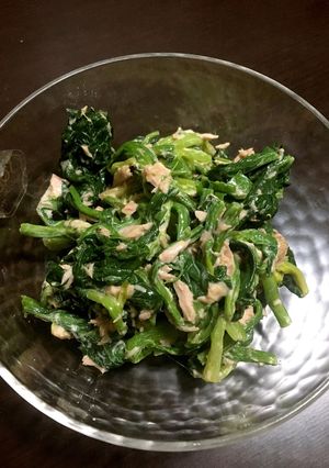 ほうれん草のツナ和え-レシピのメイン写真