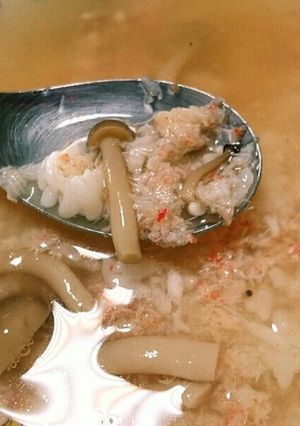 多飲食後の夕・朝食/夜食に★カニ茶漬け♪-レシピのメイン写真