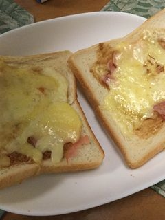 お好み焼き風トースト-レシピのメイン写真