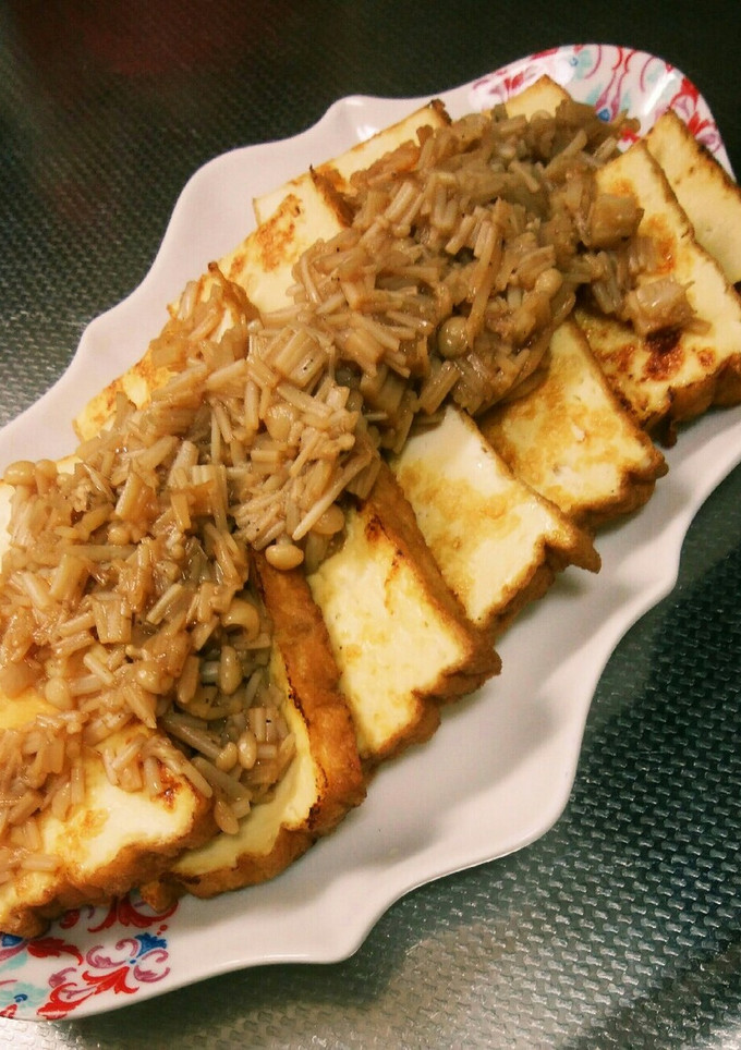 厚揚げのえのきソースがけ-レシピのメイン写真