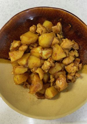 ✿鶏肉とじゃがいもの照り焼き✿-レシピのメイン写真