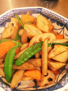 シャキシャキれんこんと野菜のははつゆ炒め-レシピのメイン写真