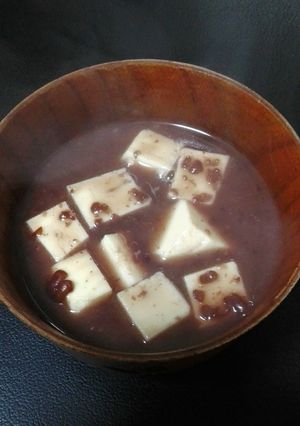 豆腐ぜんざい-レシピのメイン写真