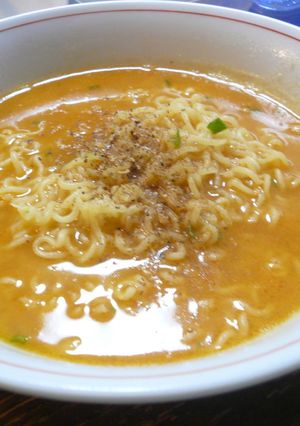 袋麺でピーナッツペースト担々麺-レシピのメイン写真