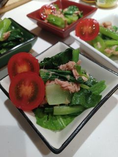 小松菜のツナ和えレモン風味-レシピのメイン写真