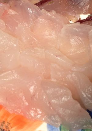 コブダイの刺身-レシピのメイン写真