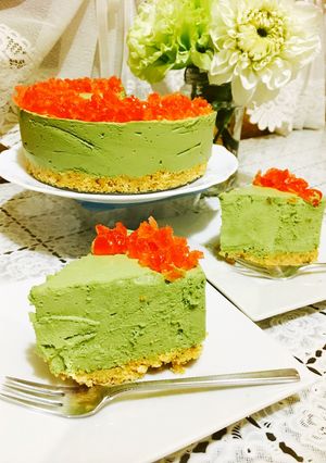 健康☆みどりのヨーグルトケーキ-レシピのメイン写真
