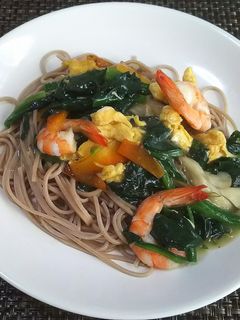 あんかけ皿そば-レシピのメイン写真