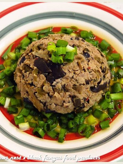黑木耳脆瓜蒸肉佐青蔥.柯媽媽の植物燕窩-レシピのメイン写真