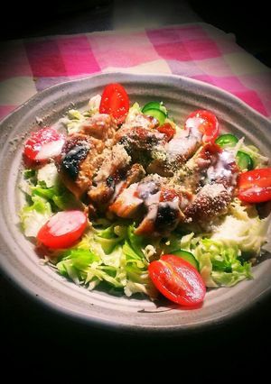 ☆簡単☆チキンシーザーサラダ☆-レシピのメイン写真
