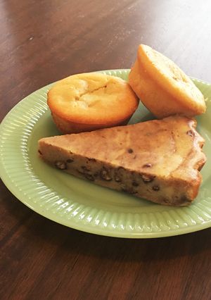 もち粉のあずきケーキ-レシピのメイン写真