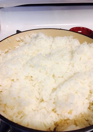 計量カップ使わずお鍋でふっくら白米。-レシピのメイン写真