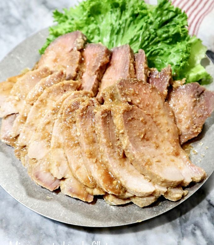 レンジで簡単！しっとり味噌豚チャーシュー by sachi825