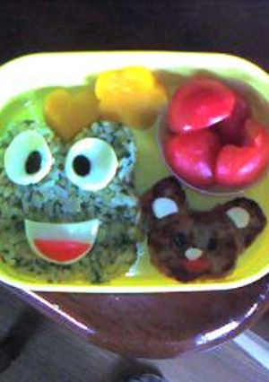 保育園児　かえるのお弁当-レシピのメイン写真