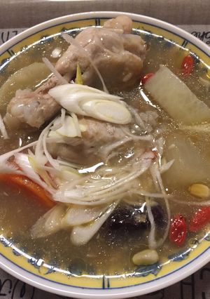 根菜入りの簡単サムゲタン(圧力鍋)-レシピのメイン写真
