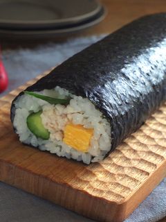 液体塩こうじそぼろの恵方巻き☆-レシピのメイン写真