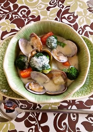 麹ｄｅあさりチャウダー♪-レシピのメイン写真