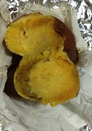 素早く石焼き芋-レシピのメイン写真