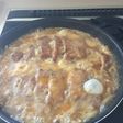 我が家のフライパンでカツ丼!