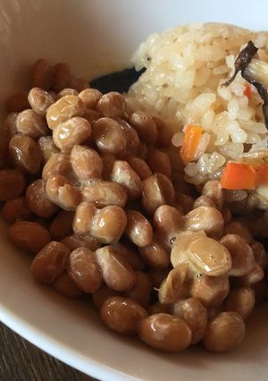 どまんなか田沼納豆と炊き込み御飯-レシピのメイン写真