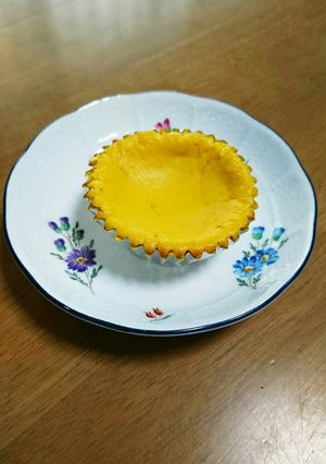 簡単！ミニパンプキンベイクドチーズケーキ-レシピのメイン写真