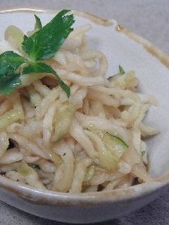 切干大根の酢の物-レシピのメイン写真