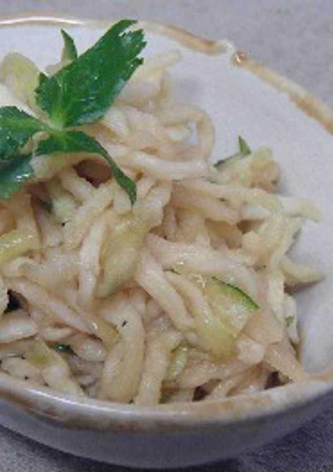 切干大根の酢の物-レシピのメイン写真