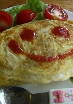 カレーリサイクル☆オムライス♪-レシピのメイン写真
