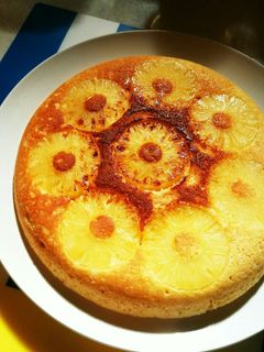 フライパンで簡単!パイナップルケーキ♡-レシピのメイン写真