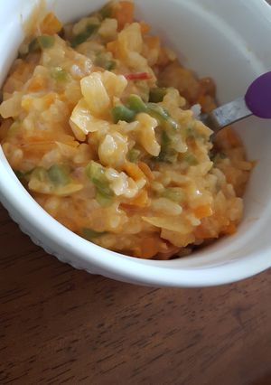 野菜嫌いな娘のお気に入りチーズリゾット-レシピのメイン写真