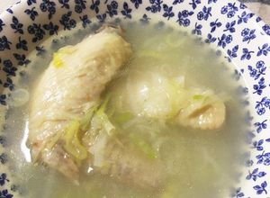 身体に優しい鶏手羽先の生姜スープ-レシピのメイン写真